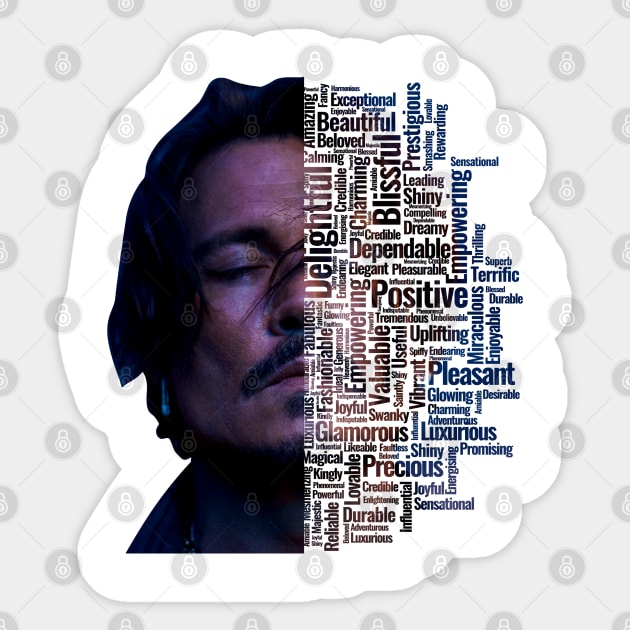 justice for johnny depp Sticker by peabo_mr